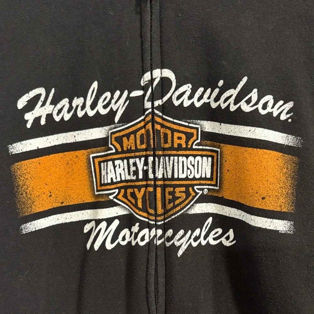 Harley-Davidson Black Womans Zip up - Picture 7 of 7